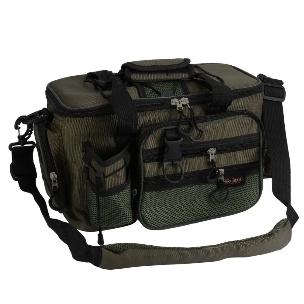 Chegada à Prova Bolsa de Pesca Bolsas de Ombro ao ar Nova Dwaterproof Água Grande Capacidade Multifuncional Isca Pesca Enfrentar Pacote Livre 4 Nova chegada à prova dwaterproof água saco