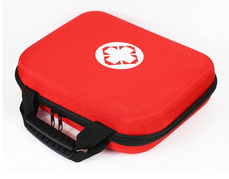 Удобная пустая сумка для первой помощи из ЭВА, жесткий красный медицинский чехол, набор для экстренной помощи, компактный, легкий, для дома, здравоохранения, отдыха на природе