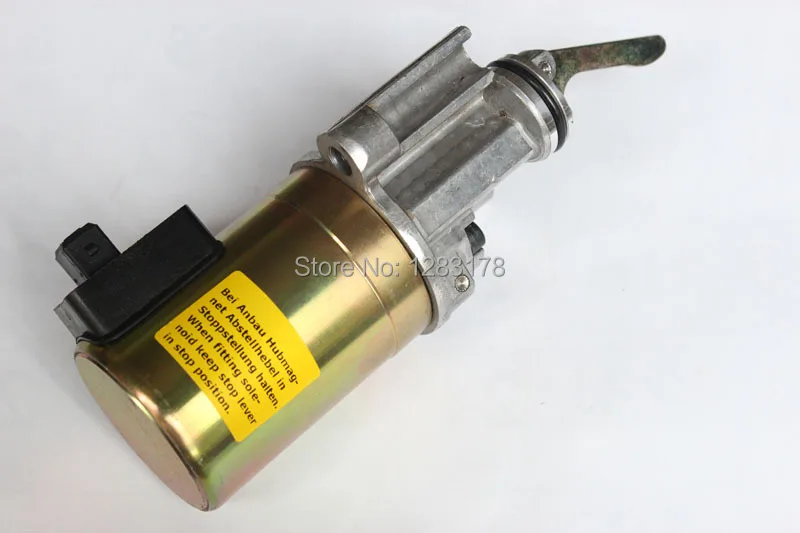 

Deutz 2012 Fuel Shutdown Solenoid Valve 0419 9901 / 04199901 24V