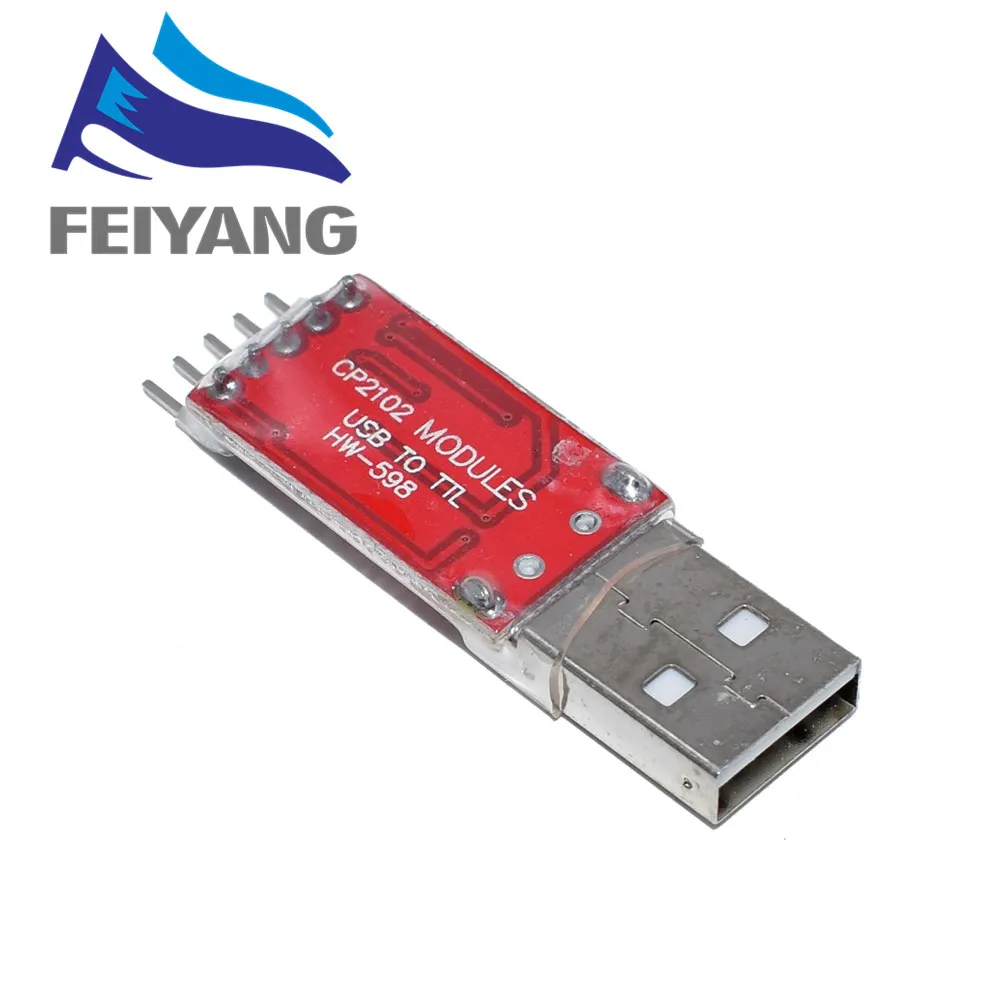 10 шт. CP2102 модуль USB для ttl Серийный UART STC кабель для загрузки PL2303 супер кисть линия обновления для Arduino