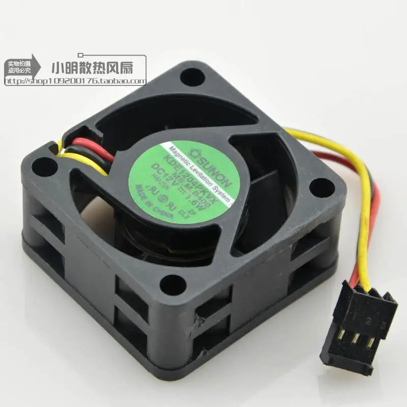 AVC KDE1204PKVX MS.M.B400 Free Shipping DC12V 1.6W Cooling Fan For SUNON|cooling fan|40x40x20mm fanfan sunon - AliExpress
