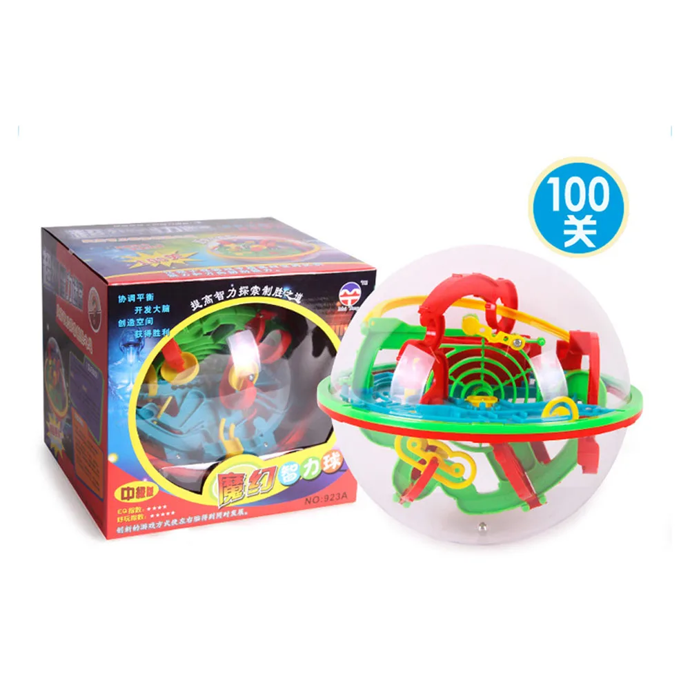 3D Magic Maze Ball 100 Levels Intellect Ball Rolling Ball Puzzle Game