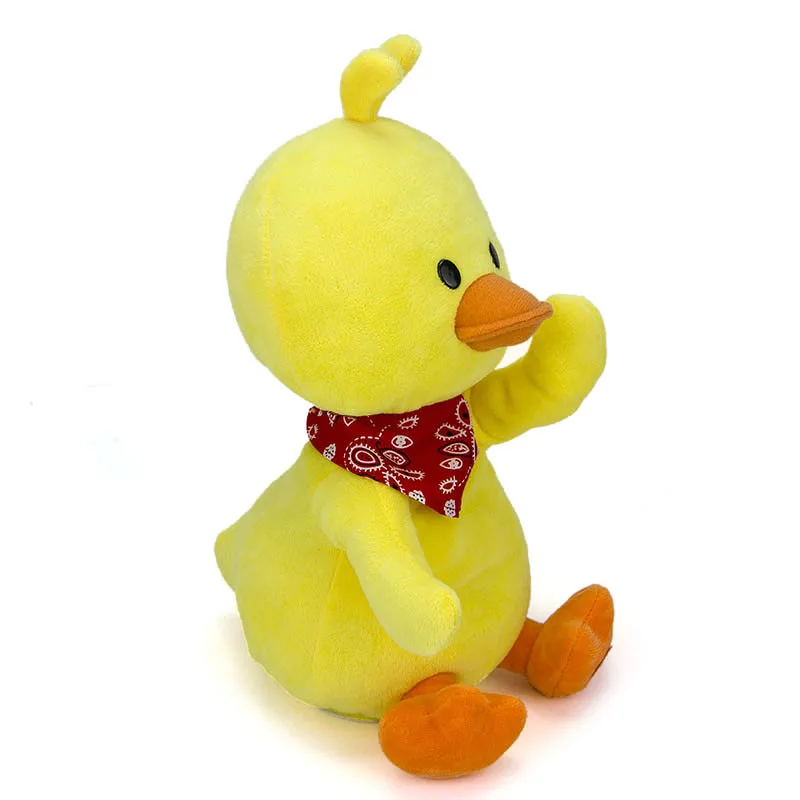 1 Pcs Children's Toys Electric Little Yellow Duck Singing Dance Interactive Toy Plush Toys