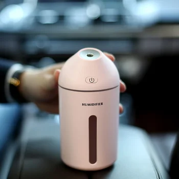 

Mini Portable Car Humidifier Cute C9 LED Night Light Desktop Air Humidifier Automatic Power Off Protection USB Diffuser Purifier
