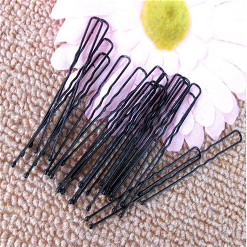 

50PCS Lot Women Lady Girl U Shape Rhinestone Hair Clips Updo Tool Hairpins New Hairpins U Shape LadyHairpins Updo Tool Match
