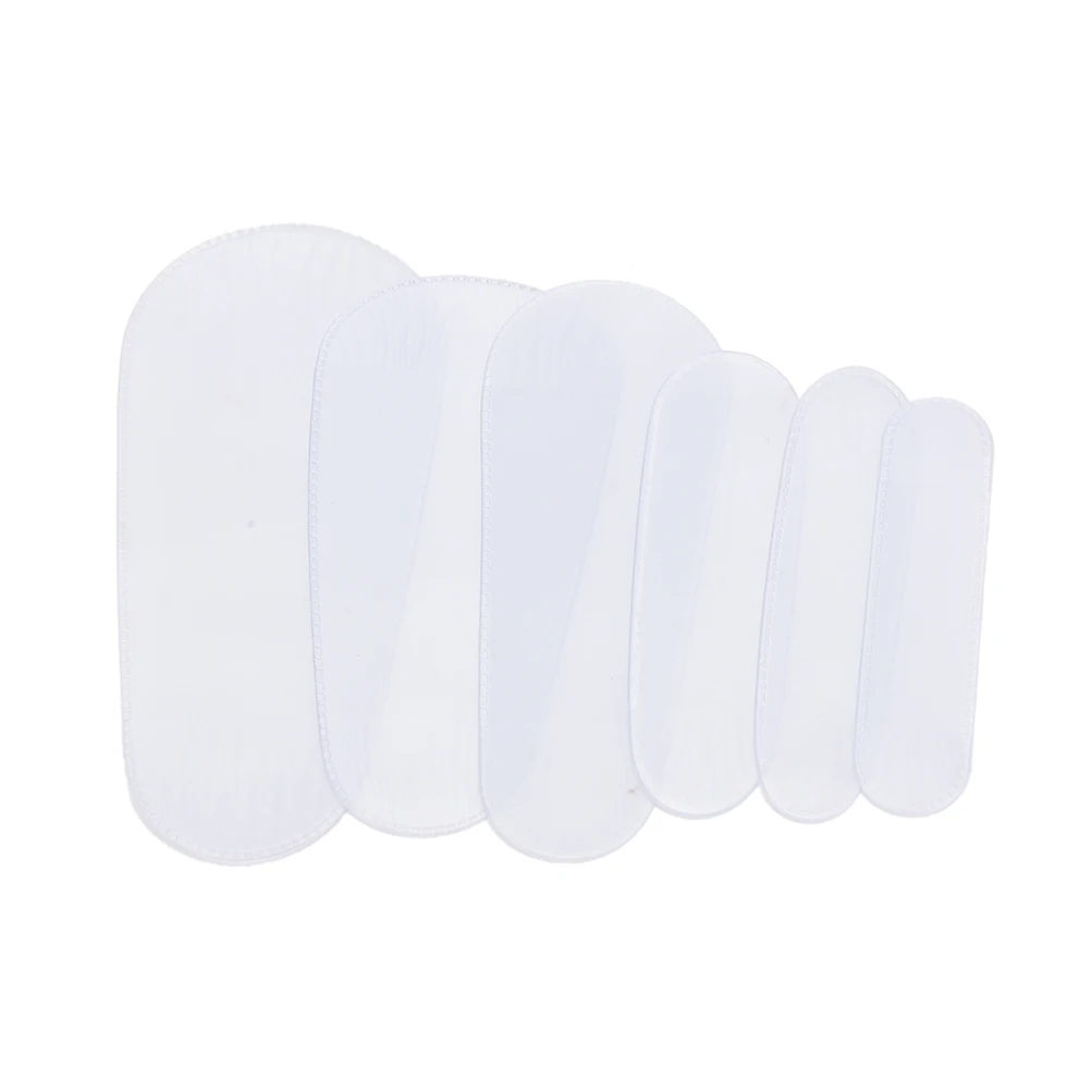 

1 Set of 6pcs ( 6 Sizes ) Makeup Brushes Guard Good Protection Make Up Brushes Storage Case Cover top Quality Beauty Accessories