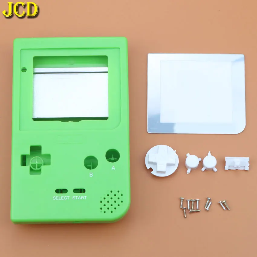 JCD 1 шт полный Чехол Корпус Замена для Gameboy Карманная игровая консоль для GBP Оболочка Чехол с кнопками комплект - Цвет: F