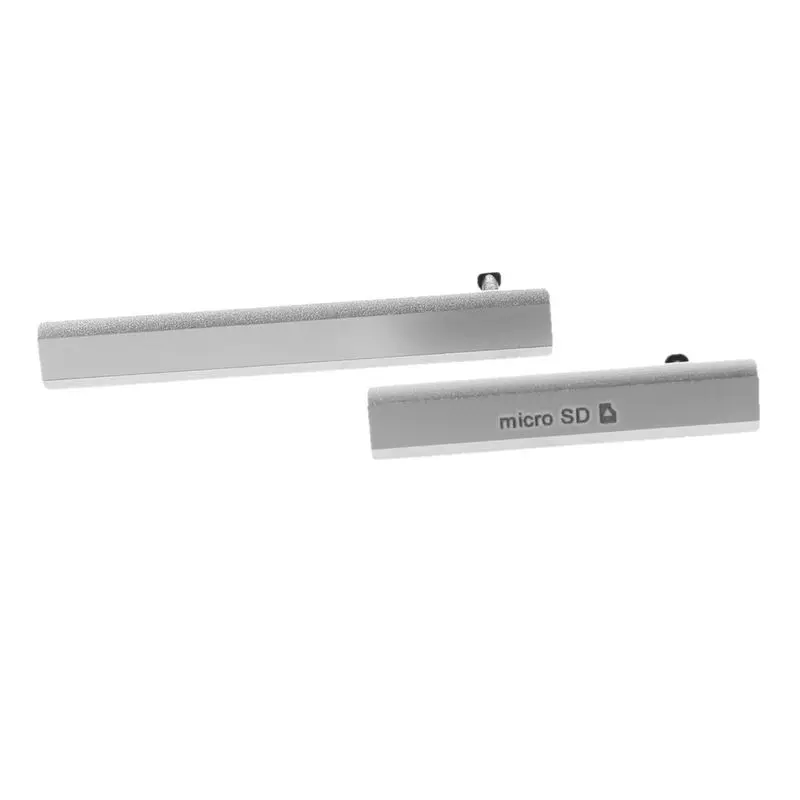 

For Sony D6502 D6503 Xperia Z2 Micro SD+USB Sim Card Slot Port Cover Cap White