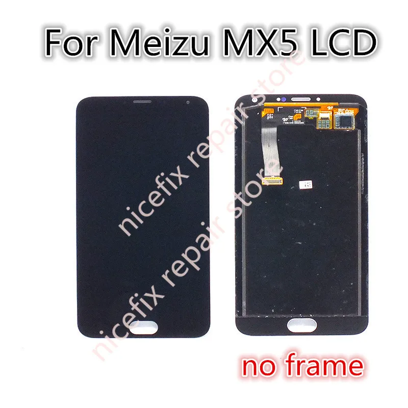AAA +++ качественный ЖК дисплей для Meizu MX5 с фоторамкой черного и белого цвета