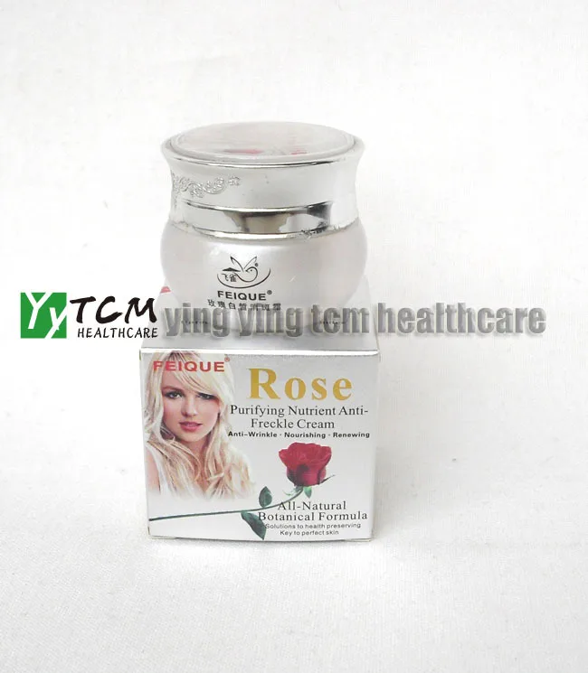 

Rose whitening cream skin care anti freckle face cream 20g/pcs