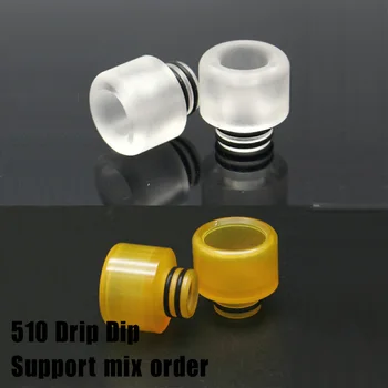 

15pcs Vapesoon 510 drip tip resin material for TFV8 big baby TFV12 baby prince SKRR-S Mini tank -cig accessories