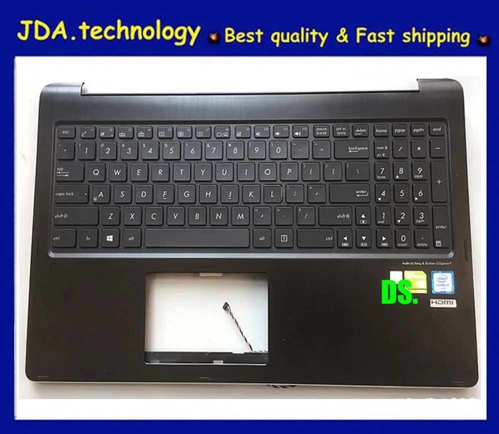 Wellendorff /оригинальная Подставка для рук для ASUS Q551 Q551L Q551LN верхняя крышка клавиатуры