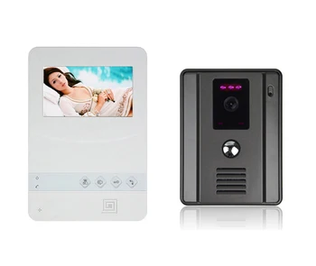 

XINSILU Apartment Mini 4.3 inch Video Door Phone Intercom System 1Monitor + 1Outdoor Door bell Camera Available FREE SHIPPING