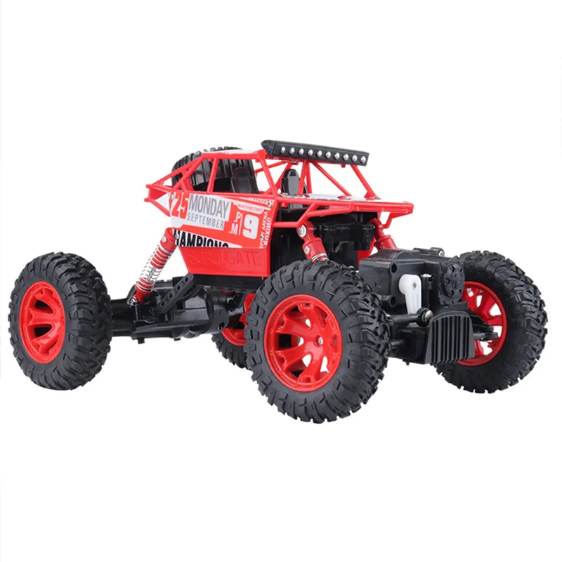 Rc скалолазание автомобиль 4wd багги игрушки машина на радио 2,4 г дистанционное управление внедорожные автомобили 1:16 игрушки для детей - Цвет: Красный