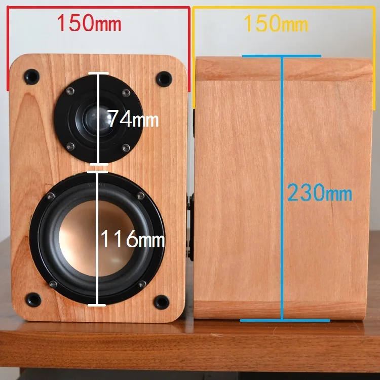 HIFIDIY LIVE книжная полка динамик звуковая коробка 4 дюймов HIFI домашний передний кинотеатр вокруг DIY 80 Вт* 2 пассивные аудио колонки Y4