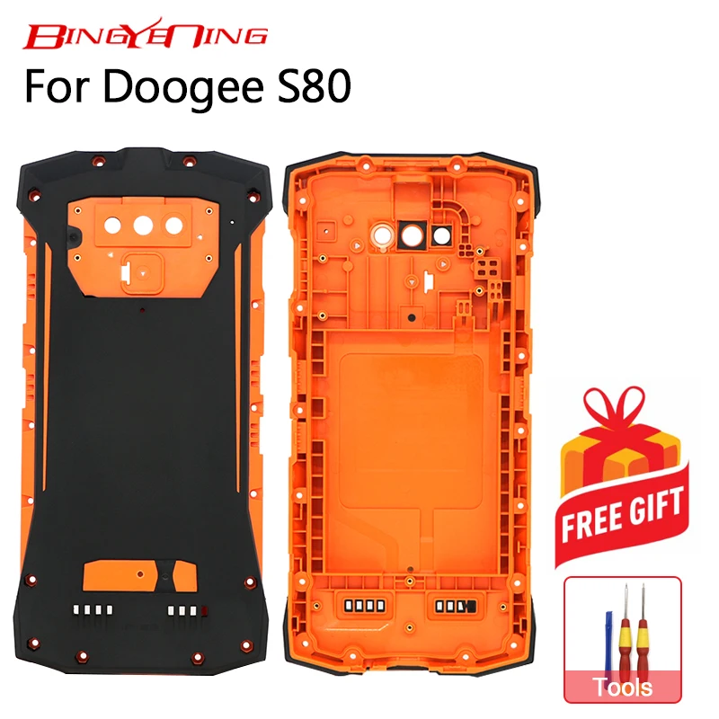 

BingYeNing New Original For Doogee S80 battery case Protective Battery Case Back Cover
