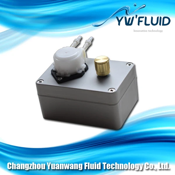 YW03 DC 12V micro flow rate adjustable lab mini pump water pumpsin