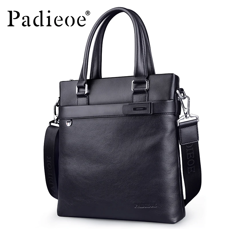

Durable Genuine Cow Leather Shoulder Bag High Quality Business men Flap Handbag Fashion Casual Tote Luxury men's Messenger Bag