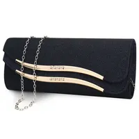 abendtasche schwarz gold