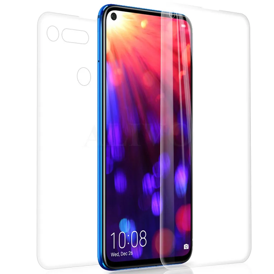 

Front and Back 3D Full Screen Protector For Huawei Honor View 20 8X 10 9 Lite Mate 20 P20 Pro Nova 3 3i Clear Soft TPU Film