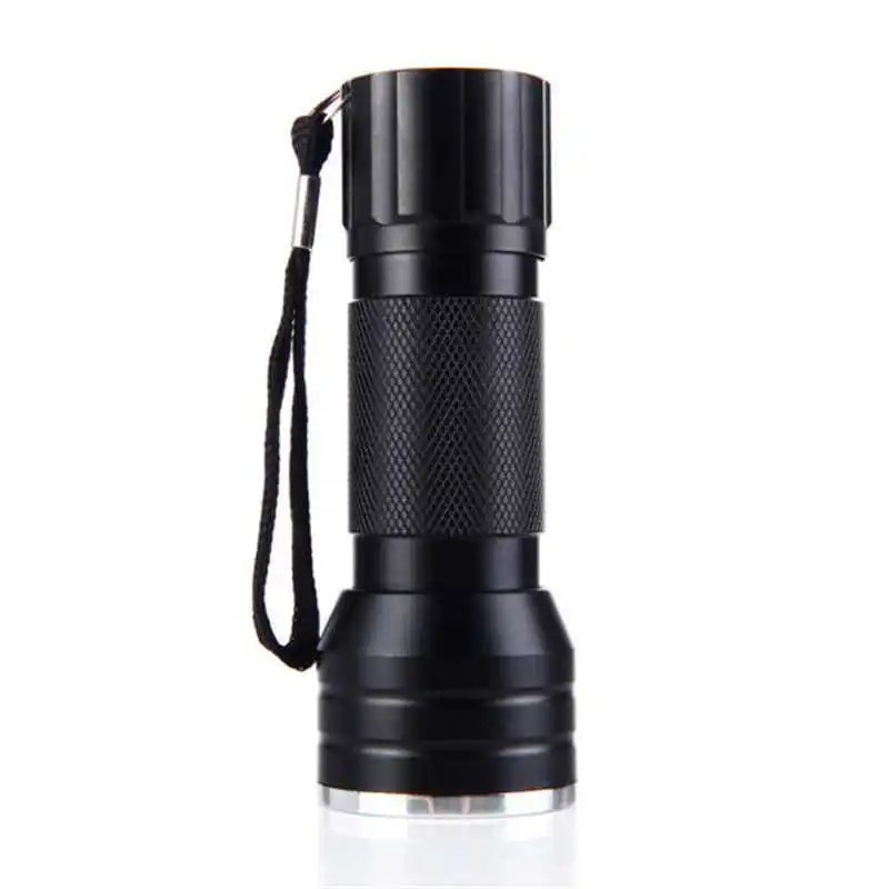 21 LED 395 nM UV Ultra Violet Blacklight Flashlight For CSI Inspection Light powerful led flashlight Mini fanatic #4S7 (5)