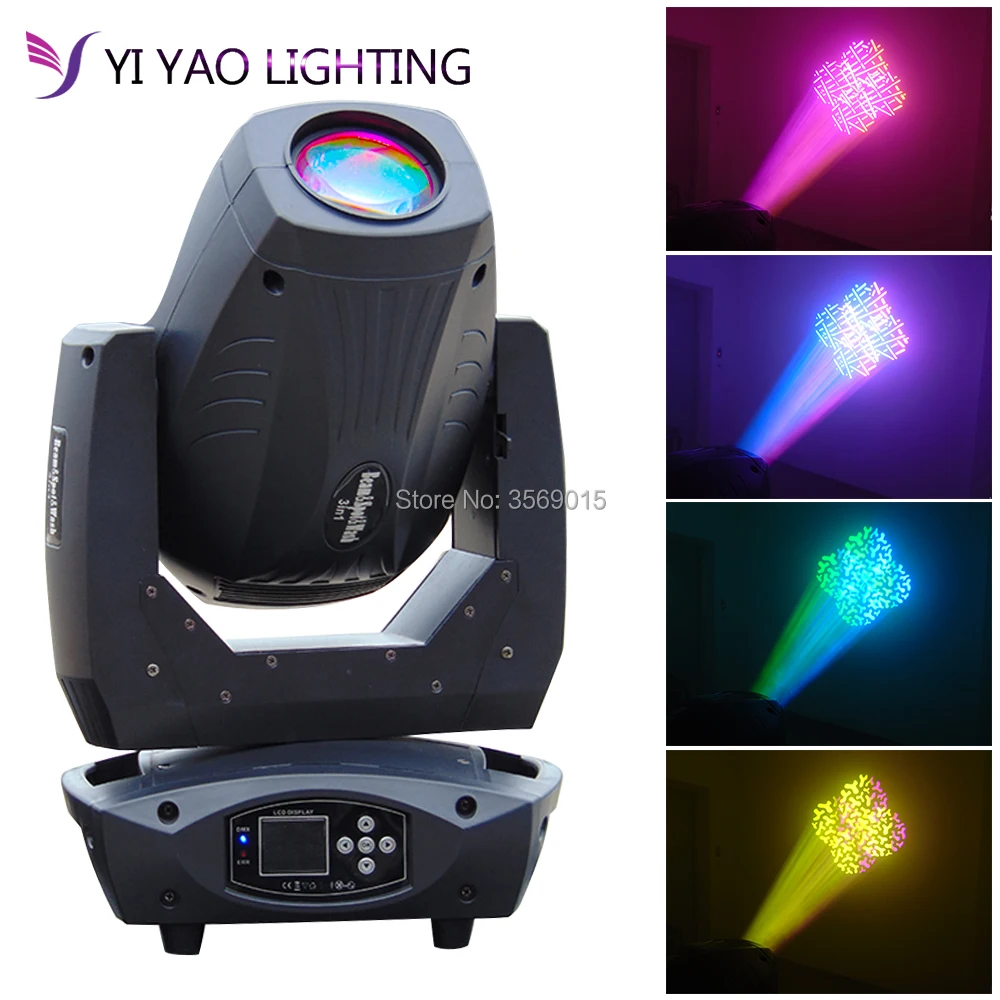4 PRISM HOTSALES LED 200W Spot Gobo WASH zoom Moving Head Light Stage