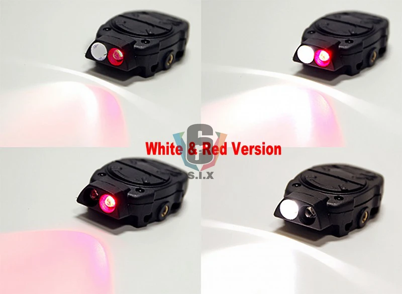 Lanterna para Picatinny Ferroviário com Interruptor Capacete Tático Softair Interruptor Ferroviário Greem Vermelho Branco Infravermelho Remoto Luz 5 Cheap Luzes de armas