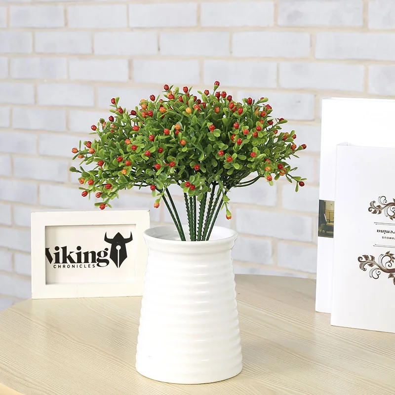 

24 Cm Artificial Flower Interspersion Milan Decor Office Plastic Milan Fleur Graduation 2019 Wedding Decoration Flower