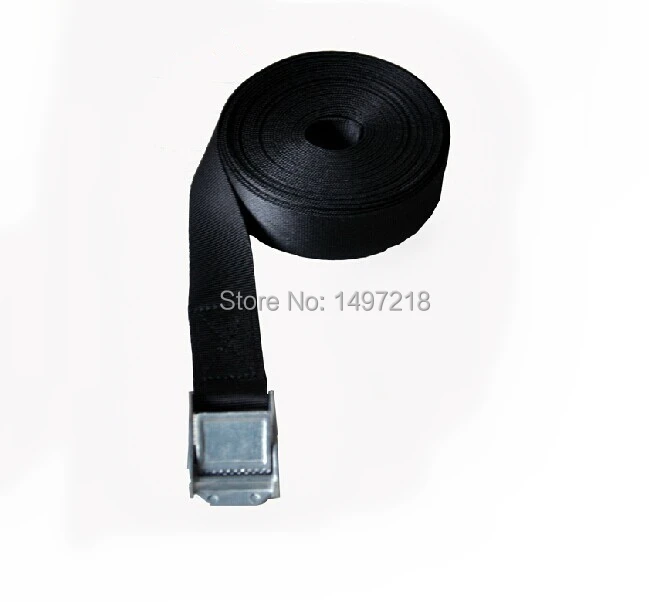 Metros de Metal Fivela de Cinta de Amarração Amarra para Baixo Cinta do Guincho de Carga Nova Polegada 2.5 cm * 8 Cam Catraca Frete Grátis 2020 2 Pcs 1 4 tie down straps