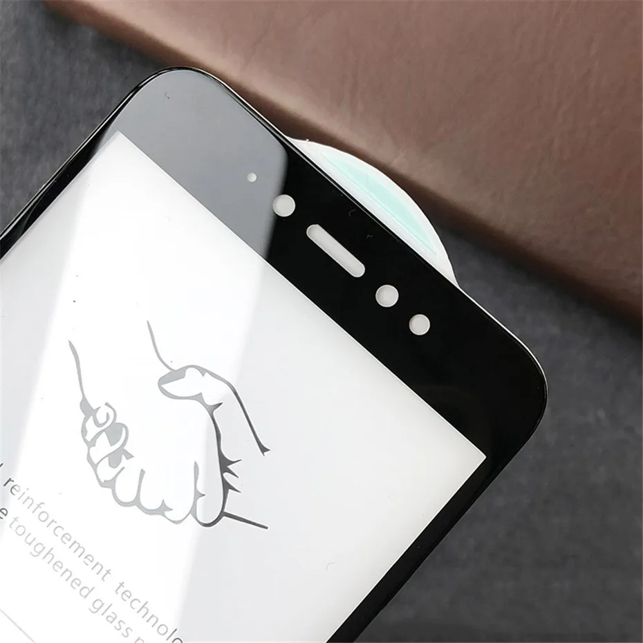 MOUSEMI For Xiaomi Redmi Note 5A Prime Pro Plus Pocophone F1 5D Full Cover Glued Protective Glass, For Xiaomi Redmi Note 5 Glass (13)