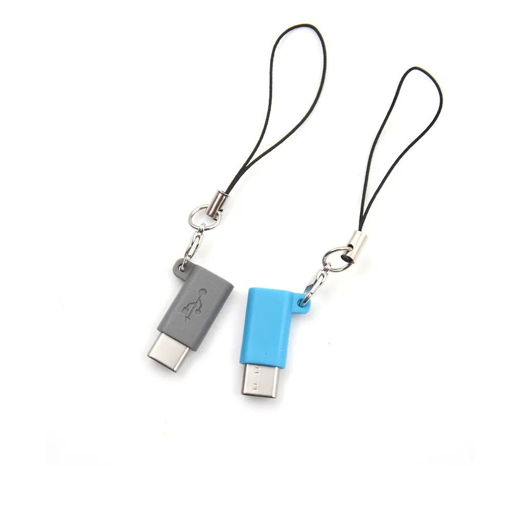

2 Pieces USB 3.1 Type-C Adapter Type C Converter Male to Micro USB Female Connector Metal+ABS