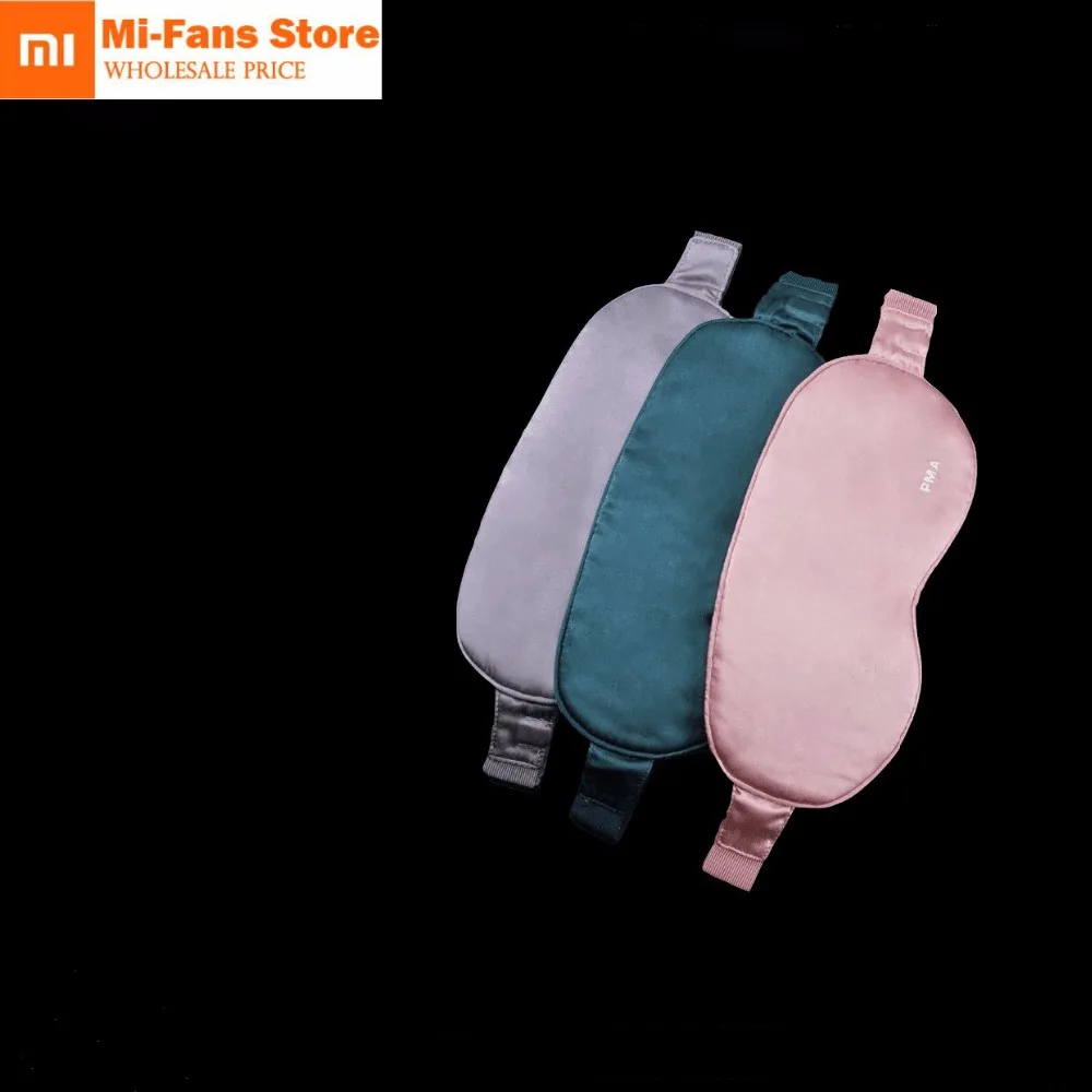 

New xiaomi Comfortable Washable Eye Mask Travel Office Sleeping Rest Aid Portable Breathable Sleep Goggles Cover silk material
