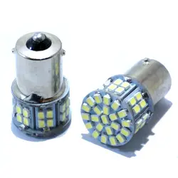 2x водить автомобиль S25 P21W BA15s 1156 BAY15D 1157 50 LED SMD 1206 50smd 1206smd свет лампы белый Задние огни указатель поворота