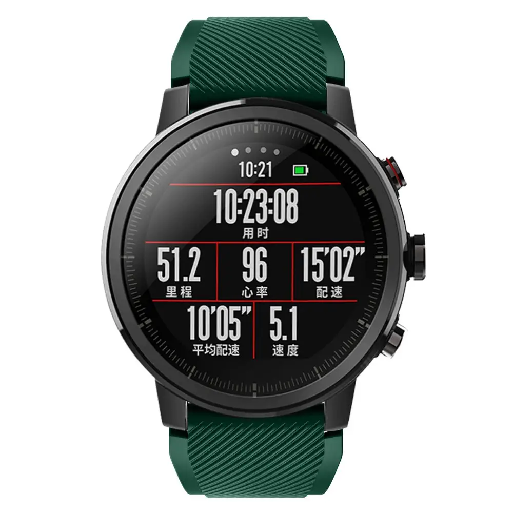 Ремешок для наручных часов Amazfit Stratos 2S 22 мм силиконовый ремешок Samsung Gear S3