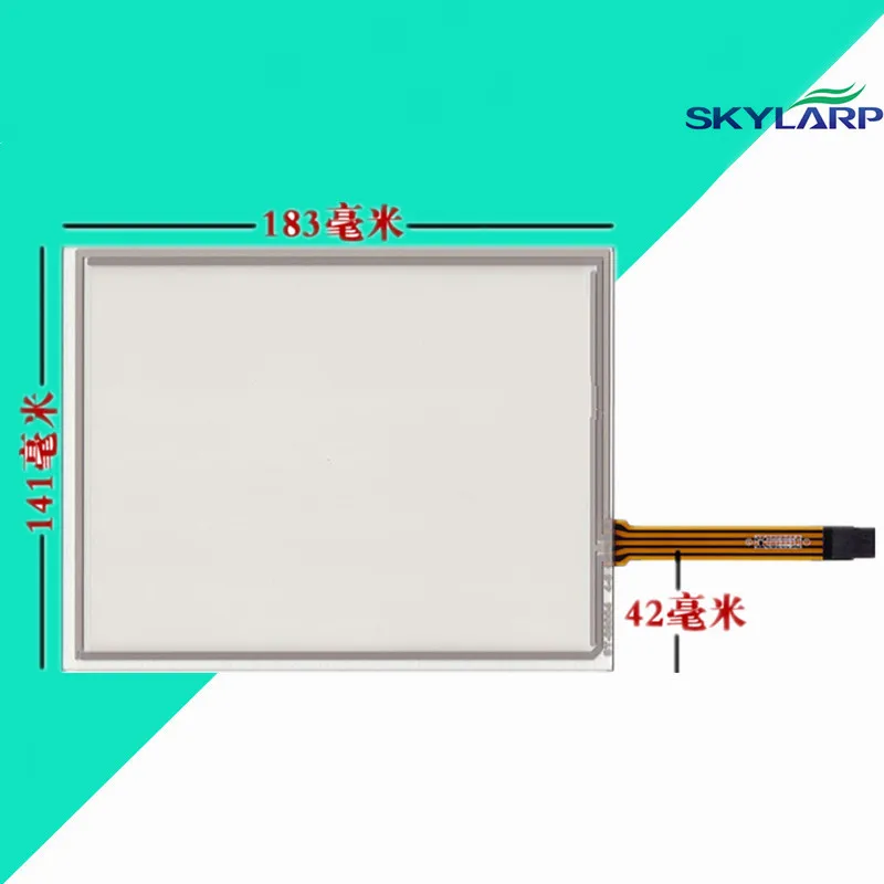 " дюймовый 4 провода резистивный экран EJ080NA-05B сенсорный экран панели машины промышленного оборудования дигитайзер стекло сенсор 141*183 мм