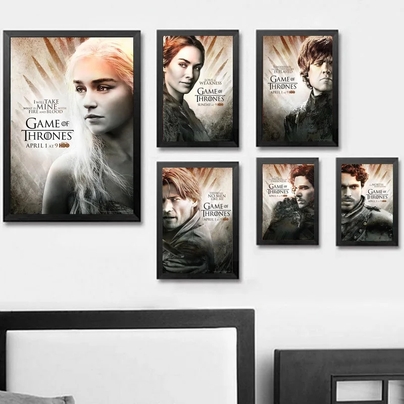 The Game of Thrones Wall Art Paint Wall Decor Canvas Prints Canvas Art