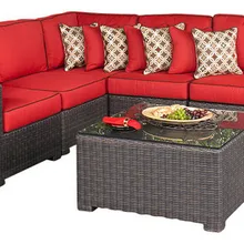 Дизайн плетеные Патио Набор мебели дешевая мебель из ротанга