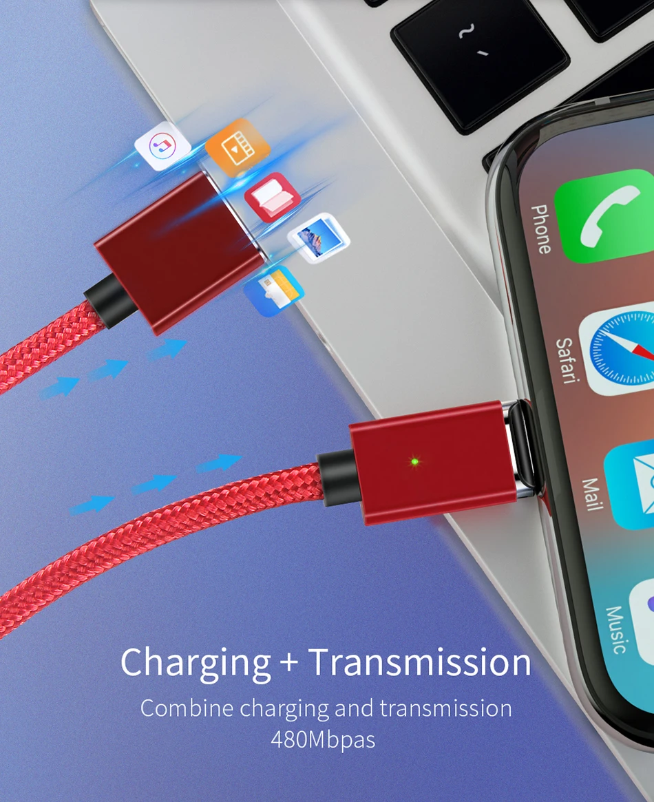 Магнитный usb-кабель Essager для iPhone X 11 Pro Max Xiaomi mi9 9 t, магнитный кабель Micro USB type C для зарядки и передачи данных, зарядное устройство для мобильного телефона