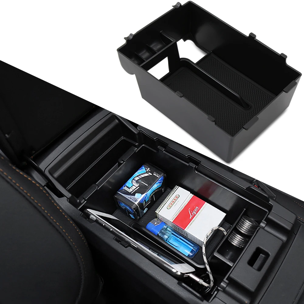

Storage Box Arm Rest Pallet Fit For Subaru XV 2018 Crosstrek Center Console Glove Bin Tray Styling
