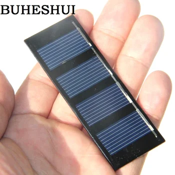 

BUHESHUI 0.2W 2V Mini Solar Cell Polycrystalline DIY Solar Panel Charger For LED Light 78.8*28.3MM Education 20pcsFree Shipping