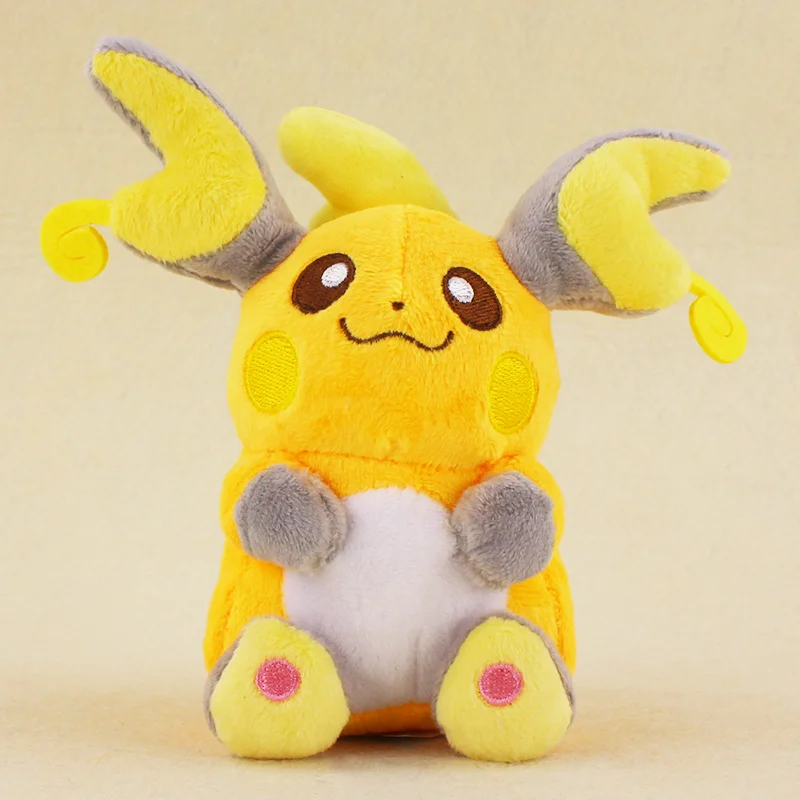 Hot Sale 6 15cm Plush Toys Raichu Stuffed Plush Doll Toys for Kids Gifts