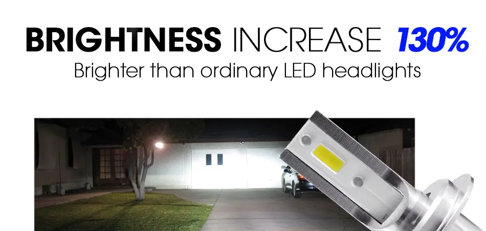 1 Pair H4 H7 LED Headlight Bulbs H1 9005 9006 HB4 Led canbus Anti-EMC H1 HB3 50W 10000LM 6000K Car Led Auto Headlights kit 12V mini size slient fan (9)