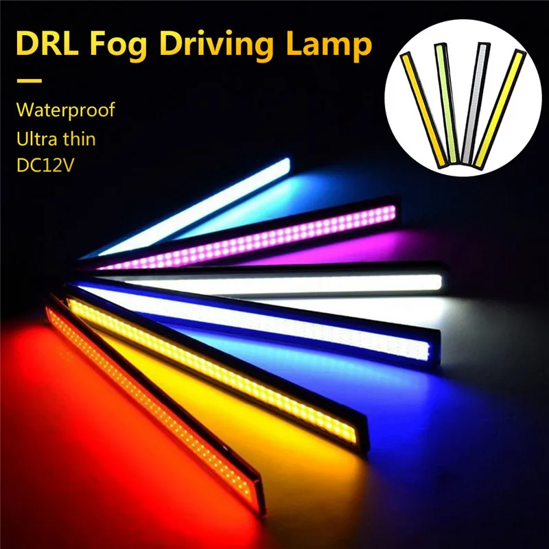 

1Pcs COB LED DC5V Daytime Running lights 17cm Led Waterproof Auto Car Driving DRL Fog Lamp Car Styling #269102