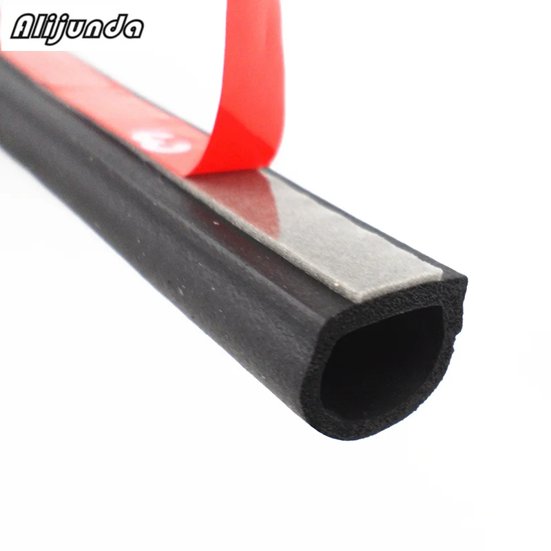 Large D Small D 4 meters car door gasket noise dust seal tape for