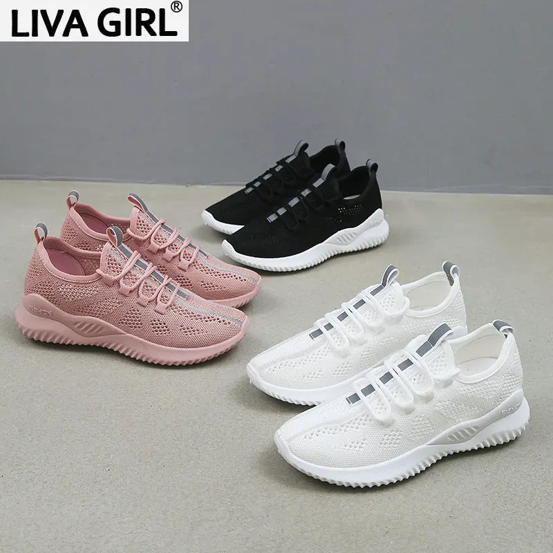 Women's shoes 2019 fashion platform vulcanized sports shoes mesh breathable women's vulcanized shoes women's sports shoes Women's shoes 2019 fashion platform vulcanized sports shoes mesh breathable women's vulcanized shoes women's sports shoes