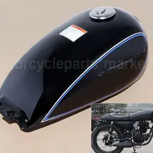 9л 2,4 галлонов Кафе Racer бак мотоцикл Винтаж Топливный Газ кепки ретро для SUZUKI GN125 250 весь год универсальный