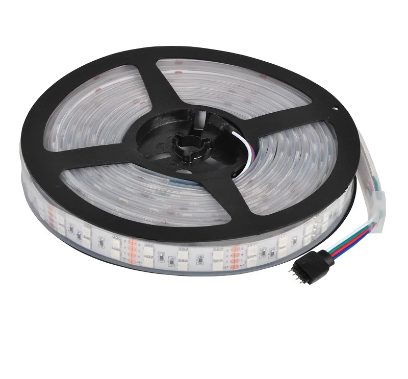 DC 12V 600Led 120led/m Водонепроницаемая SMD 5050 RGB теплая белая светодиодная лента