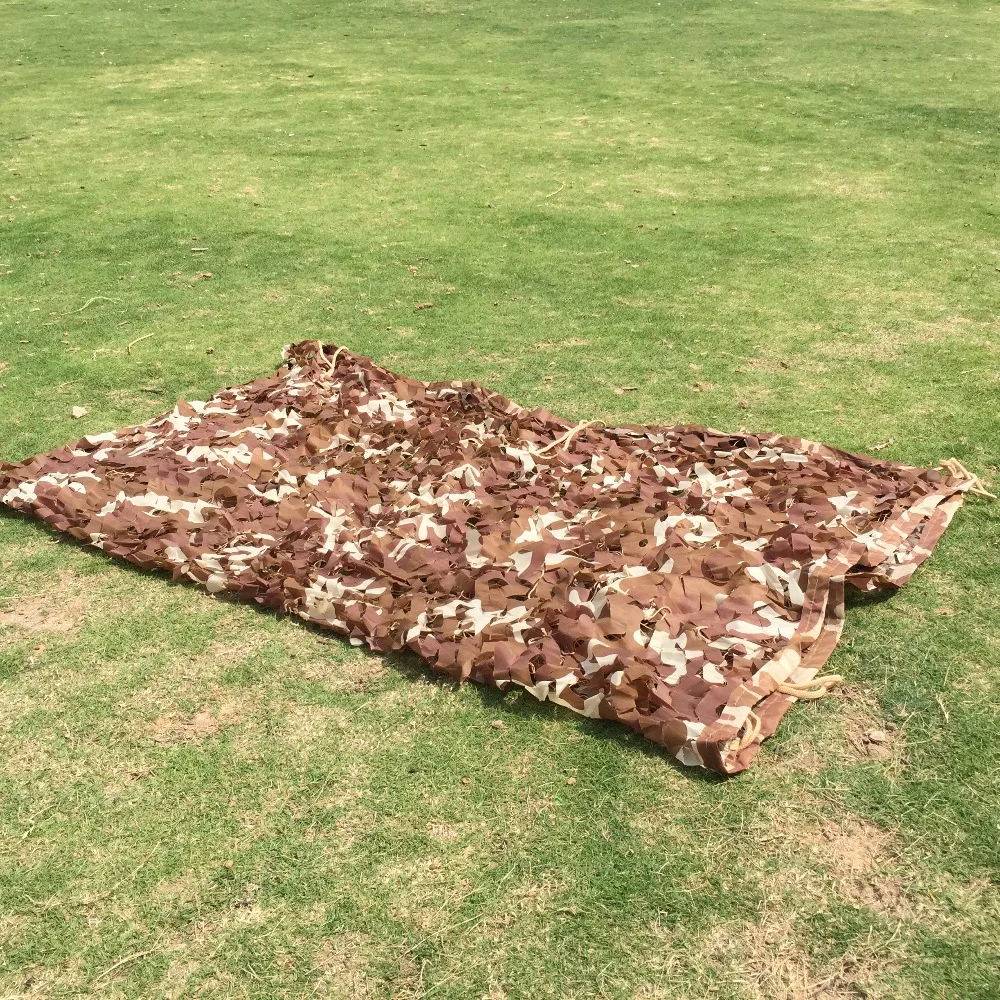 Sombra de Sol ao ar Cobertura do Carro Caça Camuflagem Oxford Poliéster Malha Militar Camo Rede Livre Tendas Jardim Redes 1.5x4m Net 100% 14 Barraca de sol