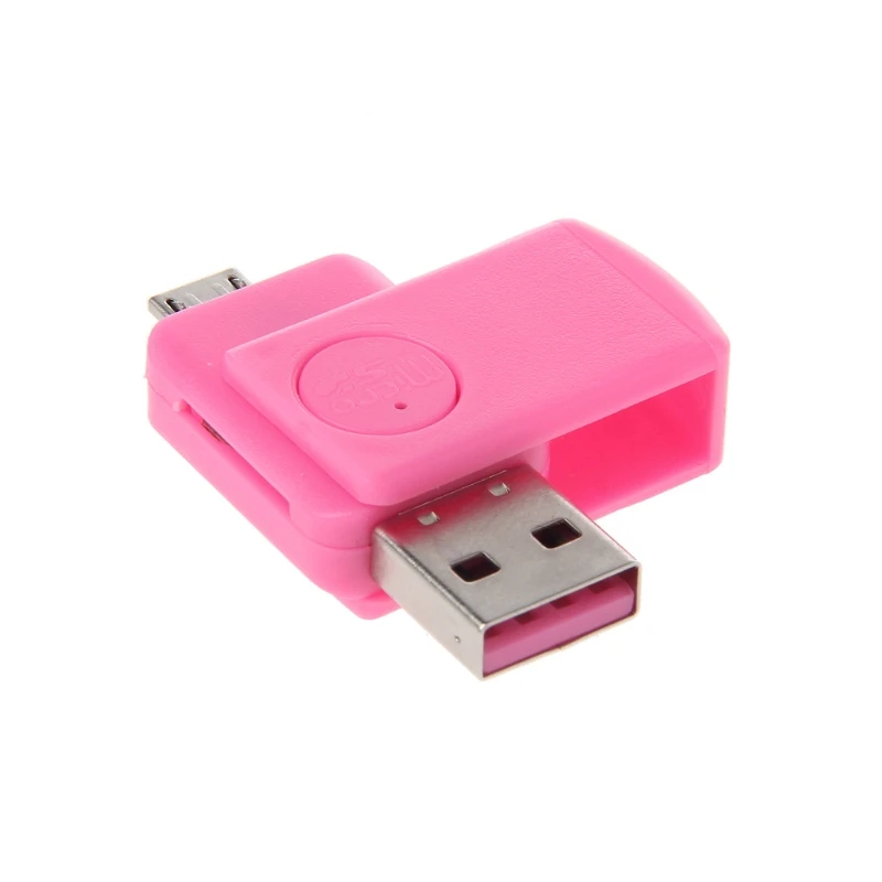 USB 2,0 Micro USB TF/MicroSD Card Reader OTG адаптер для Android телефон Tablet PC