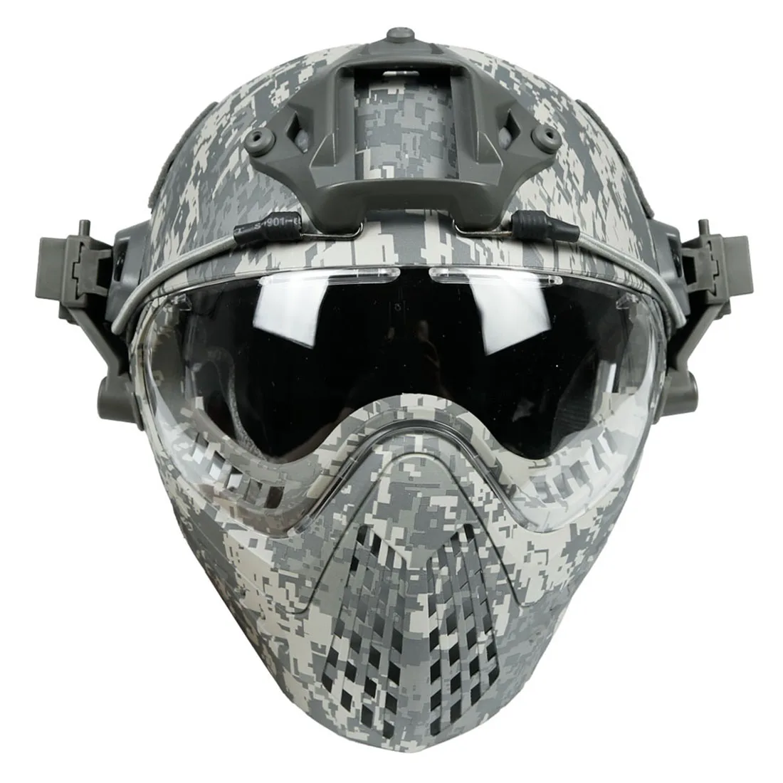 

WST Navigator Tactics Camouflage Protecting Helmet for Outdoors Activities - ACU Type M
